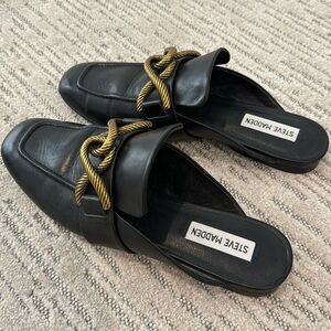 Steve Madden Atlas leather slides size 9m for women